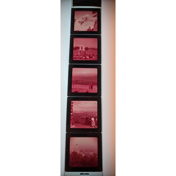 Vintage GAF Pana-Vue Slides Northern Washington State Scenes USA Lot‎ of 5 S192 - Picture 3 of 3